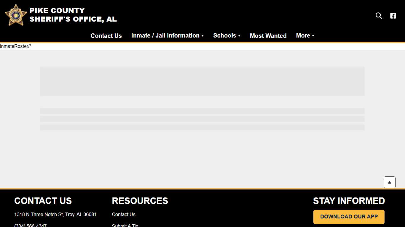 Inmate Search | Pike County Sheriff’s Office (AL)